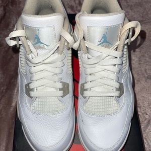 Air Jordan retro 4s Linen